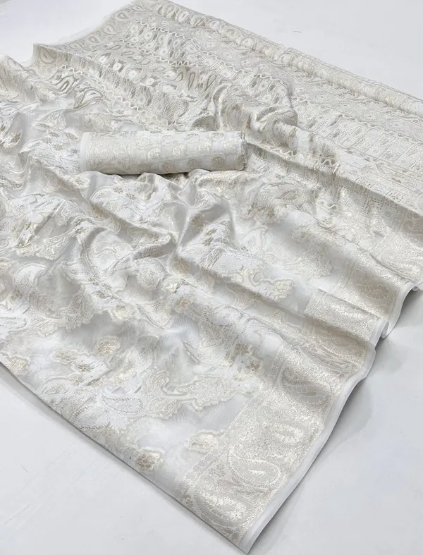 Premium_Organza_Silk_Sarees_new_collection_for_wedding_Occasion_with_Gold_Tone_Zari_work_in_a_Bright_and__Beautiful_color_designer_saree
