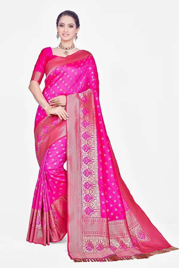 Nazoya_pink_Saree_For_Women