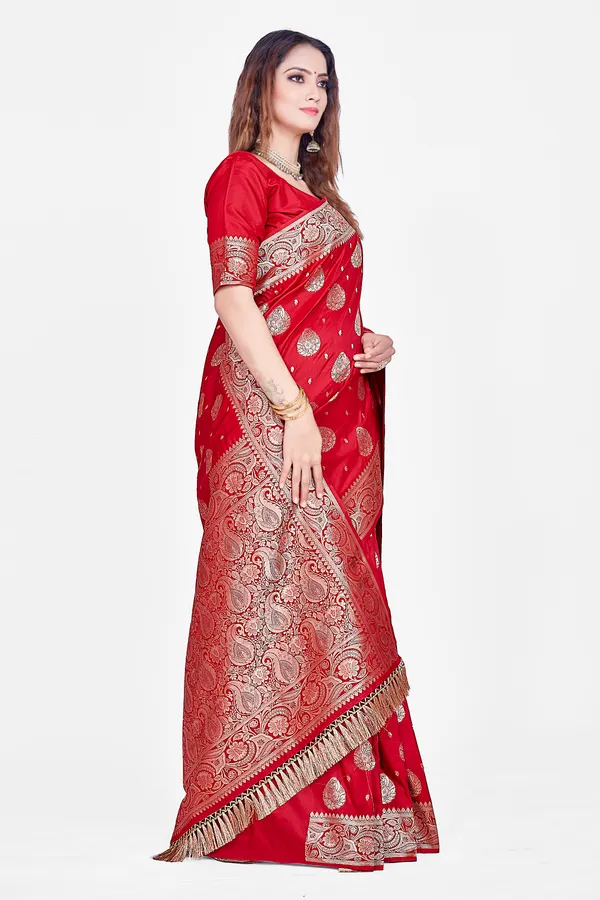 Red_Banarsi_Silk_Saree_For_Women