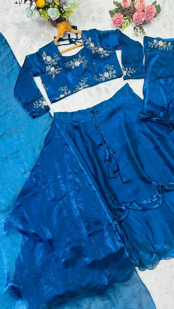 BLUE_LAHENGA_SET_(4PCS)