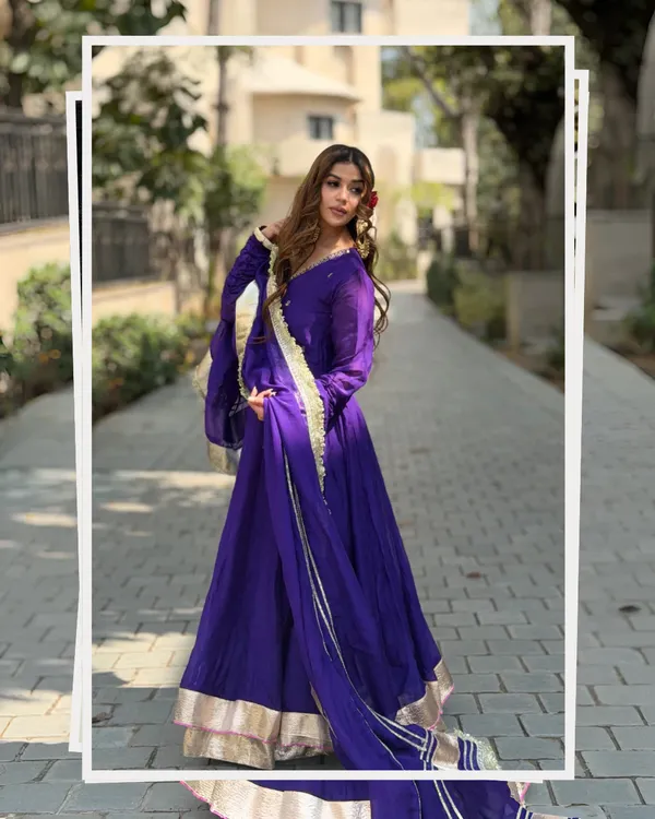PURPLE_COLOUR_PREMIUM_ANARKALI_SUIT_SET_(3PCS)