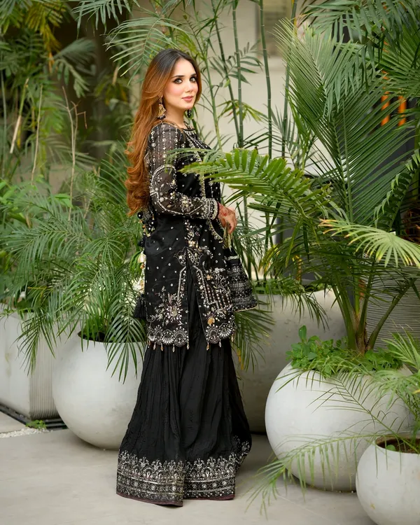 DESIGNER_PARTY_WEAR:_HEAVY_FAUX_GEORGETTE_TOP,_PLAZZO,_AND_DUPATTA_SET