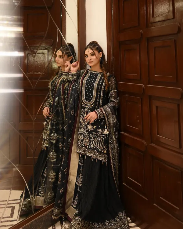 DESIGNER_PARTY_WEAR:_HEAVY_FAUX_GEORGETTE_TOP,_PLAZZO,_AND_DUPATTA_SET