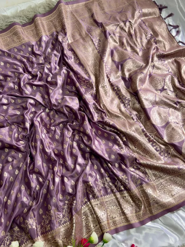 Satin_Mushroo_Katan_Banarasi_Silk_Saree