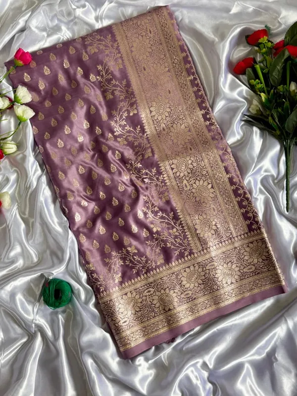 Satin_Mushroo_Katan_Banarasi_Silk_Saree