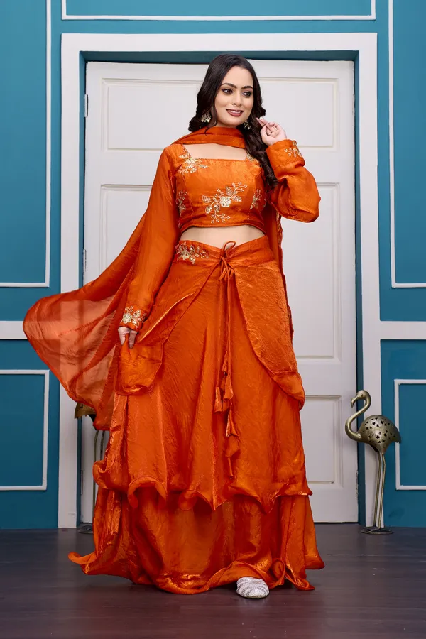 ORANGE_LAHENGA_SET_(4PCS)