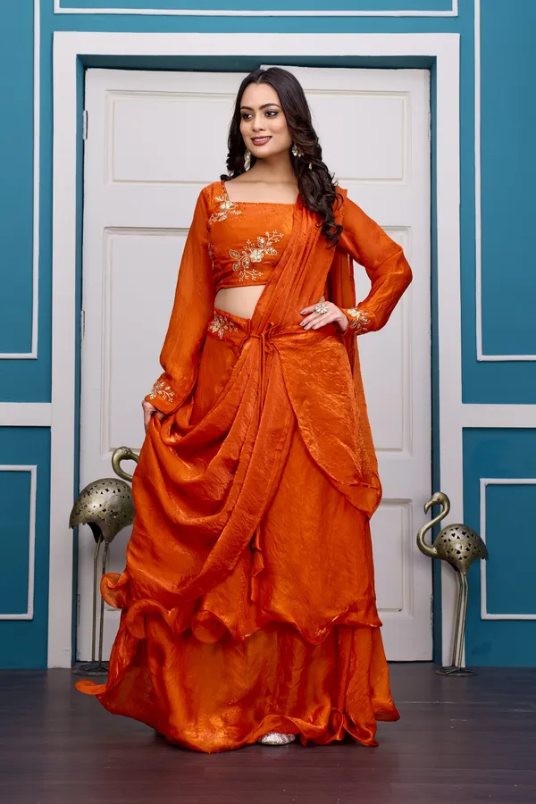 ORANGE_LAHENGA_SET_(4PCS)