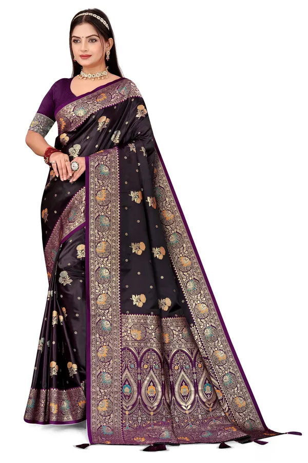 Pure_Soft_Banarasi_Satin_Silk_Saree