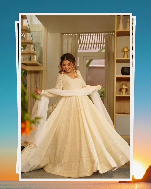 OFF_WHITE_ANARKALI_SUIT_SET_(3_PC)