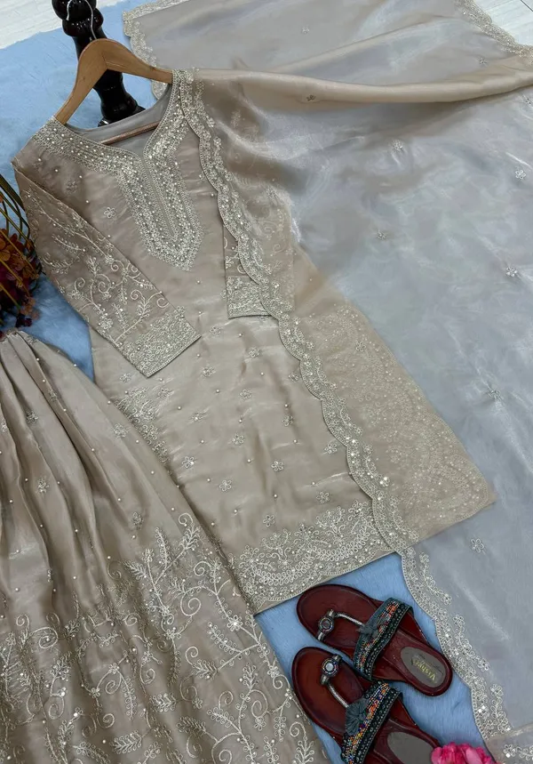 CREAM_PREMIUM_DESIGNER_READYMADE_TOP_PLAZZO_&_DUPATTA