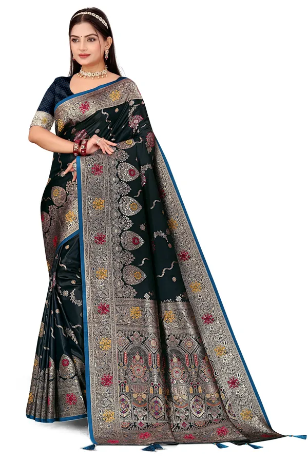 Pure_Soft_Banarasi_Satin_Silk_Saree