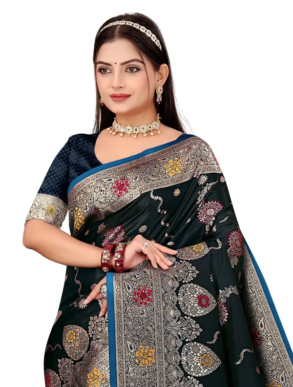 Pure_Soft_Banarasi_Satin_Silk_Saree