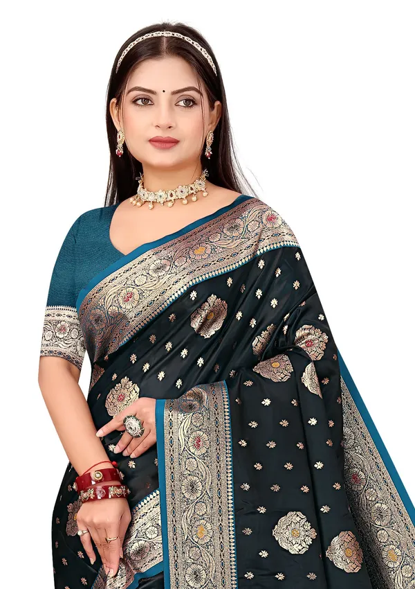 Pure_Soft_Banarasi_Satin_Silk_Saree