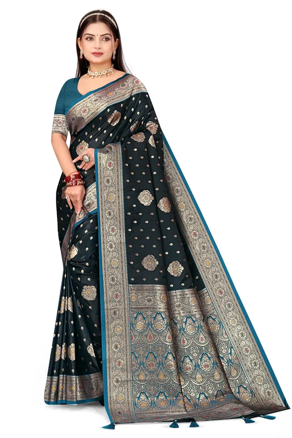 Pure_Soft_Banarasi_Satin_Silk_Saree
