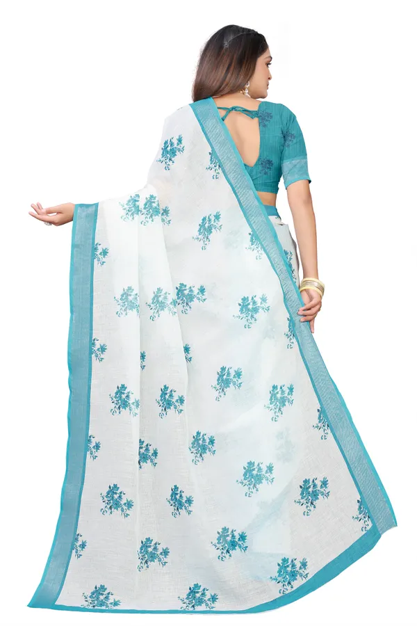 COTTON_LINEN_BLEND_LINING_DIGITAL_PRINTED_SAREE_WITH_UNSTITCHED_BLOUSE_PIECE
