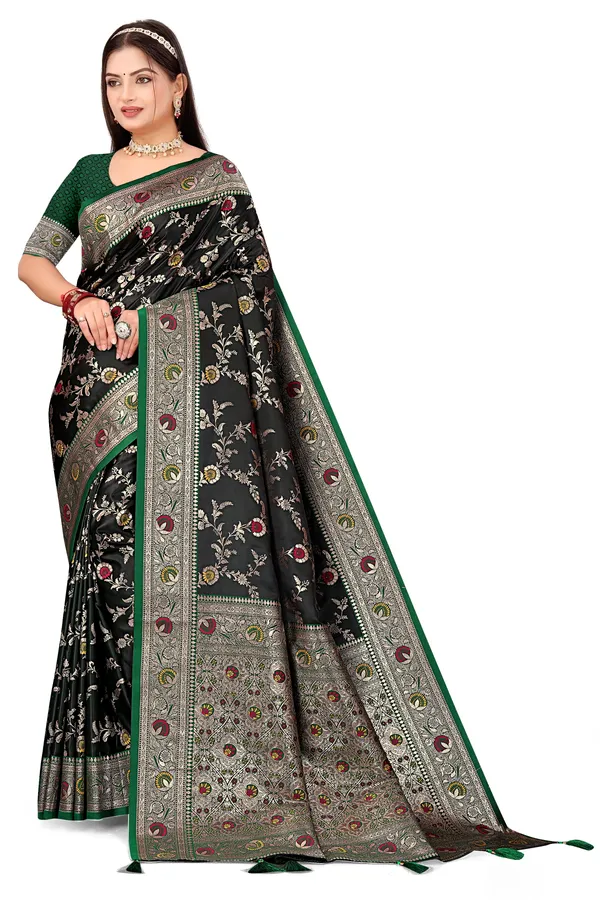 Pure_Soft_Banarasi_Satin_Silk_Saree