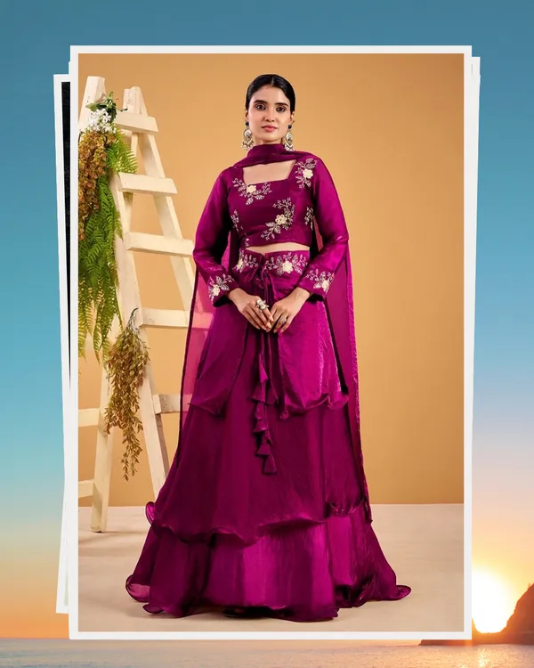 PURPLE_LAHENGA_SET_(4PCS)