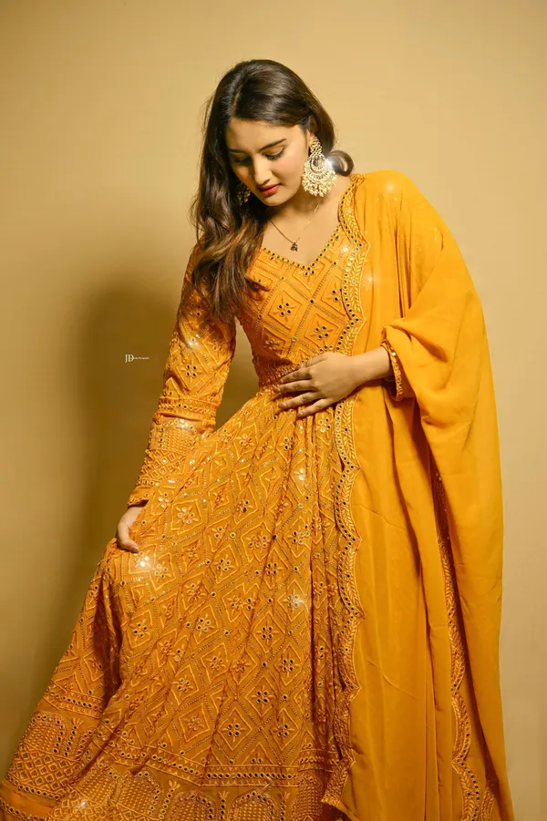 MUSTERED_YELLOW_COLOUR_PREMIUM_READYMADE_ANARKALI_SUIT_SET