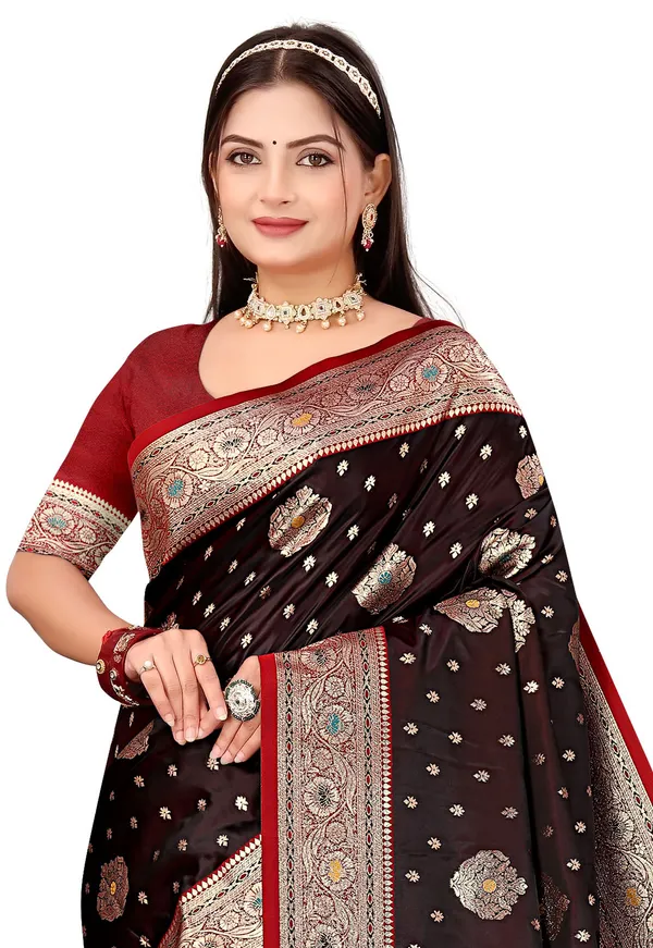 Pure_Soft_Banarasi_Satin_Silk_Saree