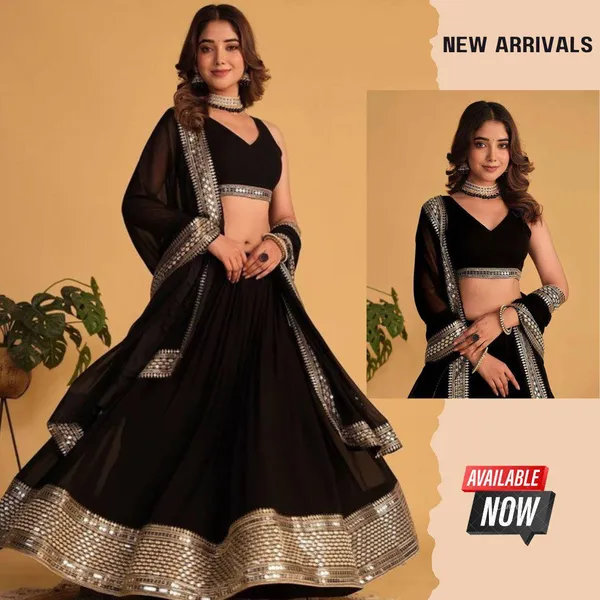 BLACK_COLOUR_PREMIUM_QUALITY_TRADITIONAL_LEHENGA_CHOLI
