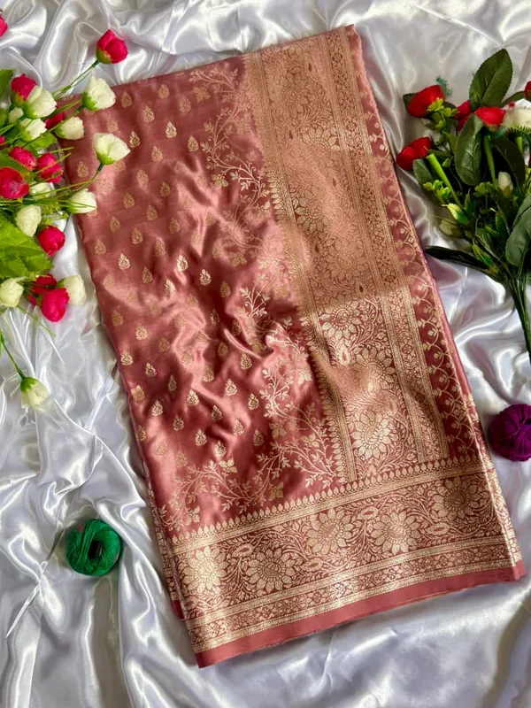 Satin_Mushroo_Katan_Banarasi_Silk_Saree
