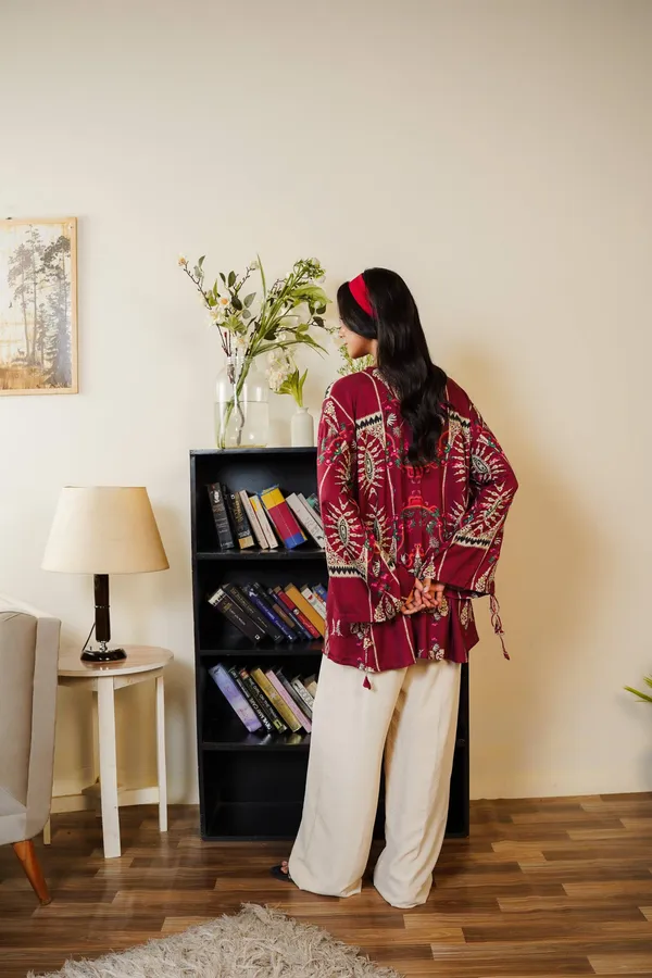 CHERY_RED_AJRAK_PRINT_CO-ORD_SET