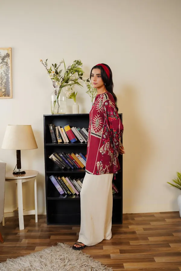 CHERY_RED_AJRAK_PRINT_CO-ORD_SET