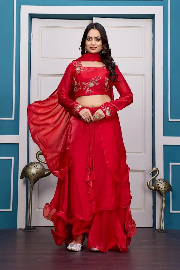 RED_LAHENGA_SET_(4PCS)