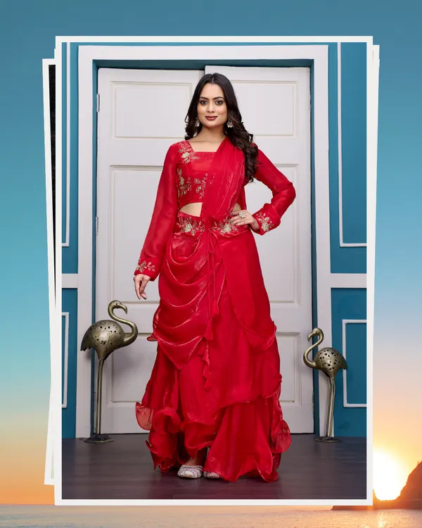 RED_LAHENGA_SET_(4PCS)