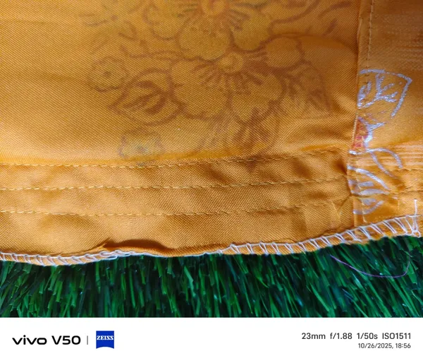100%_pure_silk_yellow_blouse