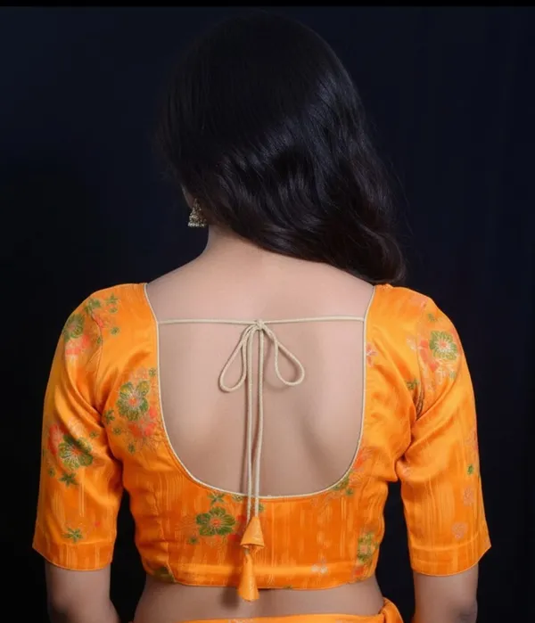 100%_pure_silk_yellow_blouse