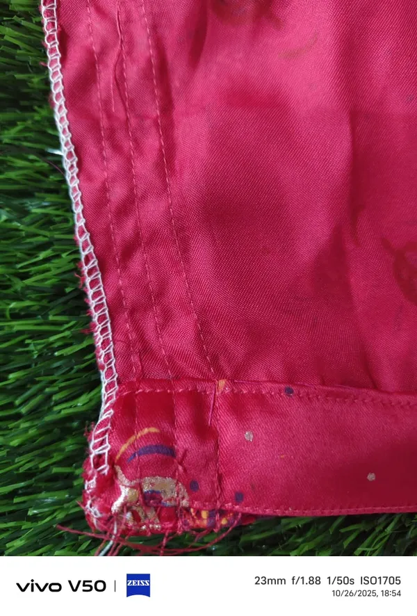 100%_silk_pink_colour_without_lining_blouse