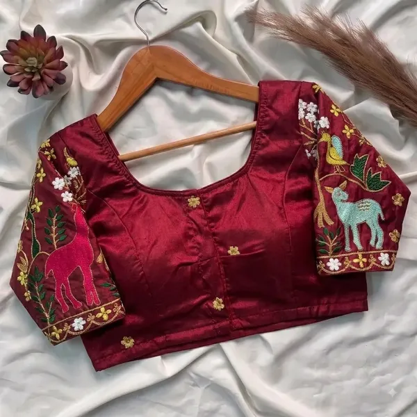 PURE_MAROON__MILAN__SILK_THREAD_EMBRIODERY_BLOUSE