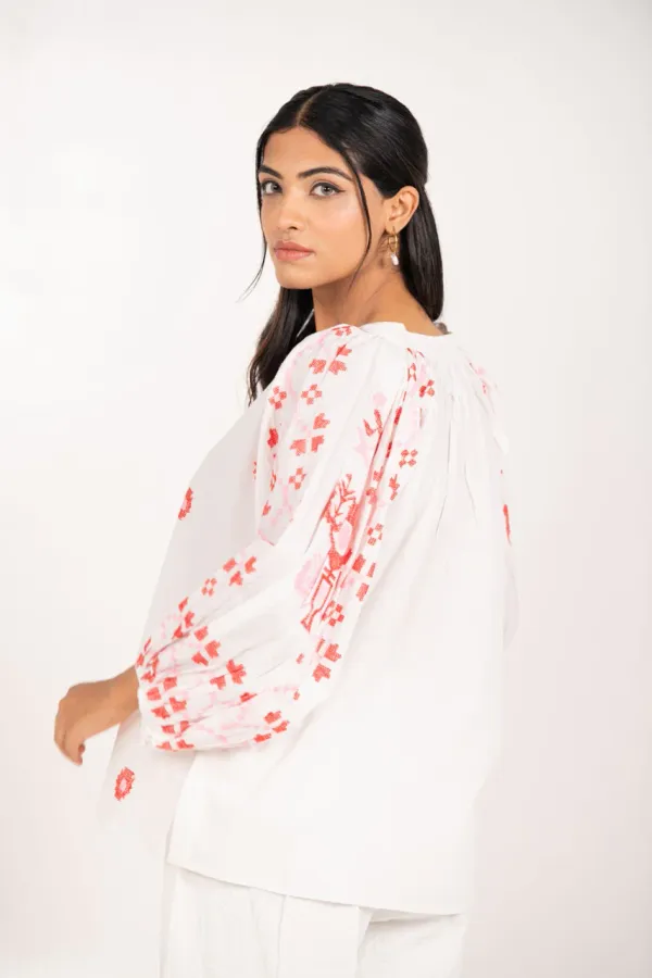 White_Embroidered_Co-Ord_Set