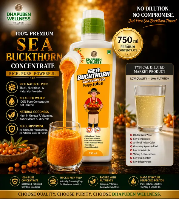 100%_Raw_Pure_Sea_Buckthorn_Concentrated_Juice_Family_Pack_|_Himalayan_Berry_|_Immunity_Booster_&_Antioxidant_|_Multivitamin_With_Omega_7_(750_Ml)