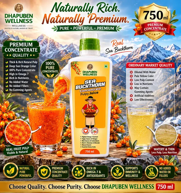 100%_Raw_Pure_Sea_Buckthorn_Concentrated_Juice_Family_Pack_|_Himalayan_Berry_|_Immunity_Booster_&_Antioxidant_|_Multivitamin_With_Omega_7_(750_Ml)