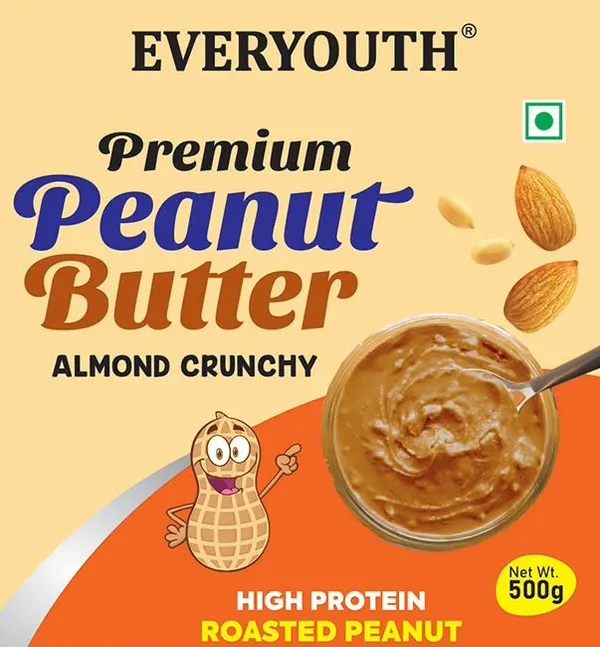Peanut_Butter_Almond_Crunchy|_26G_Protein_|_Non_Gmo_|_Zero_Cholesterol_|_(500_G)_Pack_Of_2