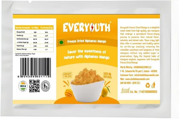 Freeze_Dried_Mango_Snack,_Export_Quality,_Ready_To_Eat_Snack_Chips_(50_G)
