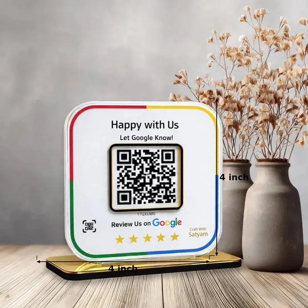 1_QR_NFC_Enabled_Premium_Google_Review_Standee_with_Dynamic_QR_Code