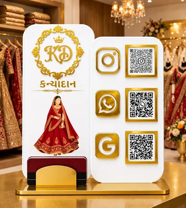 3_QR_premium_standy_for_wedding_clothes_shop