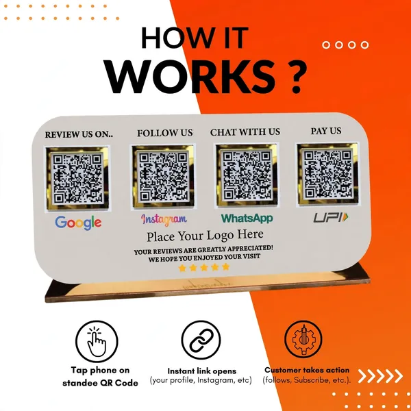 4_QR_premium_standy_for_hotel,_restorent,_jwellery_shop,_clothing_shop_etc