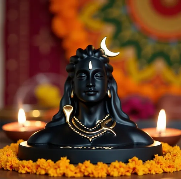 Adiyogi_Shiv_Bust_Statue_–_Premium_Black_Finish_|_Meditation_&_Spiritual_Décor
