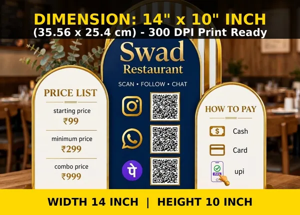 RESTUARANT_QR_STANDEE_WITH_PREMIUM_QUALITY