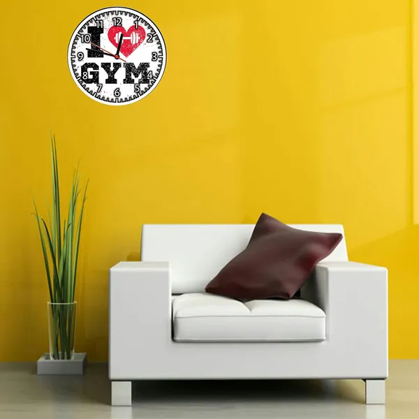 Multicolour_I_Love_Gym_Round_Mdf_Wooden_Wall_Clock_Without_Glass_(28_Cm_X_28_Cm_X_1.5_Cm)