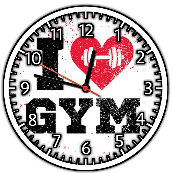 Multicolour_I_Love_Gym_Round_Mdf_Wooden_Wall_Clock_Without_Glass_(28_Cm_X_28_Cm_X_1.5_Cm)