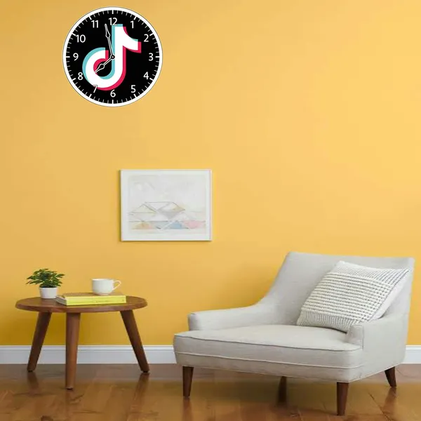 Multicolour_Tik_Tok_Round_Mdf_Wooden_Wall_Clock_Without_Glass_(28_Cm_X_28_Cm_X_1.5_Cm)