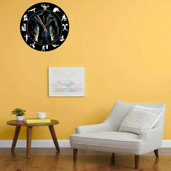 Multicolour_Hulk_Round_Mdf_Wooden_Wall_Clock_Without_Glass_(28_Cm_X_28_Cm_X_1.5_Cm)
