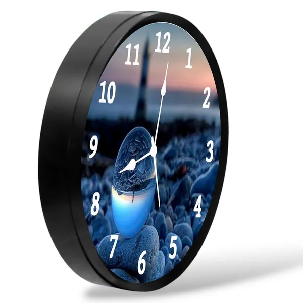 Multicolour_Near_Sea_Night_Abs_Plastic_Wall_Clock_With_Glass_In_Front_28_X_28_X_6_Cm