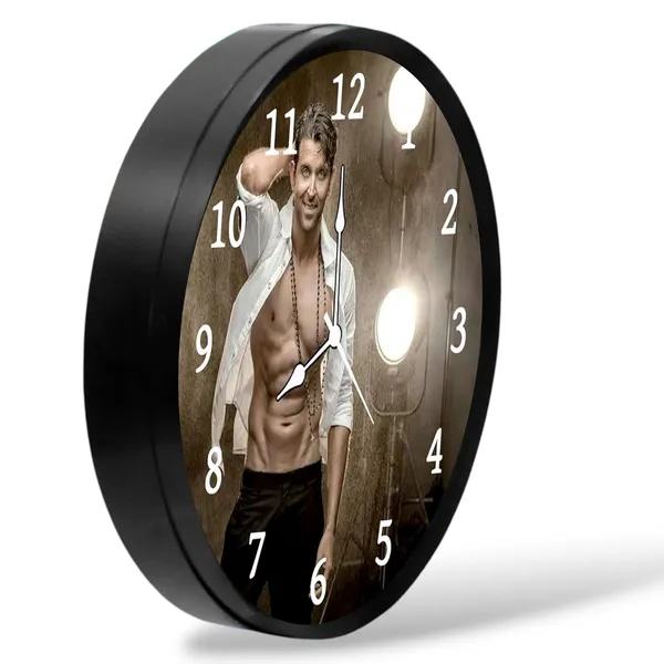 Multicolour_Hrithik_Abs_Roshan_Plastic_Wall_Clock_With_Glass_In_Front_28_X_28_X_6_Cm