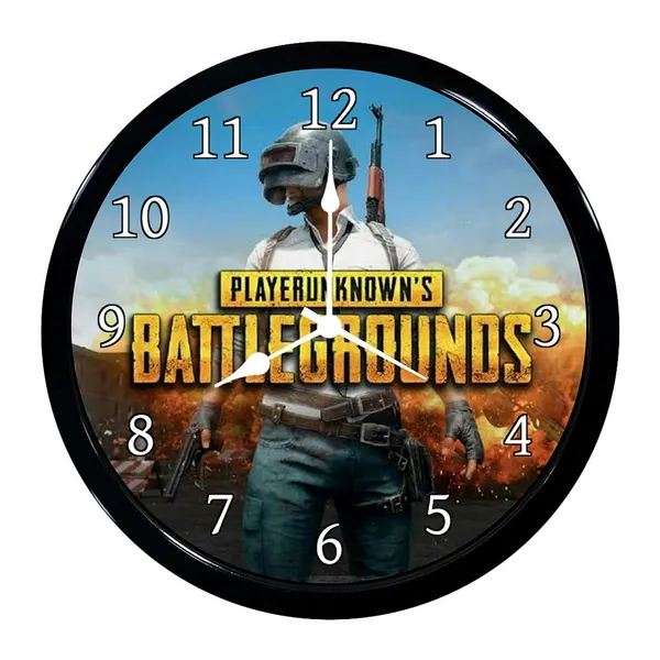 Multicolour_Pubg_Lover_Abs_Plastic_Wall_Clock_With_Glass_In_Front_28_X_28_X_6_Cm